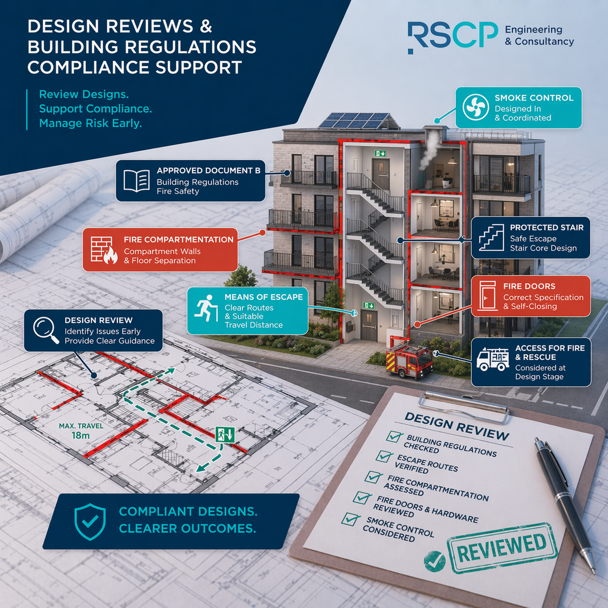 Design Reviews & Building Regulations Compliance Support