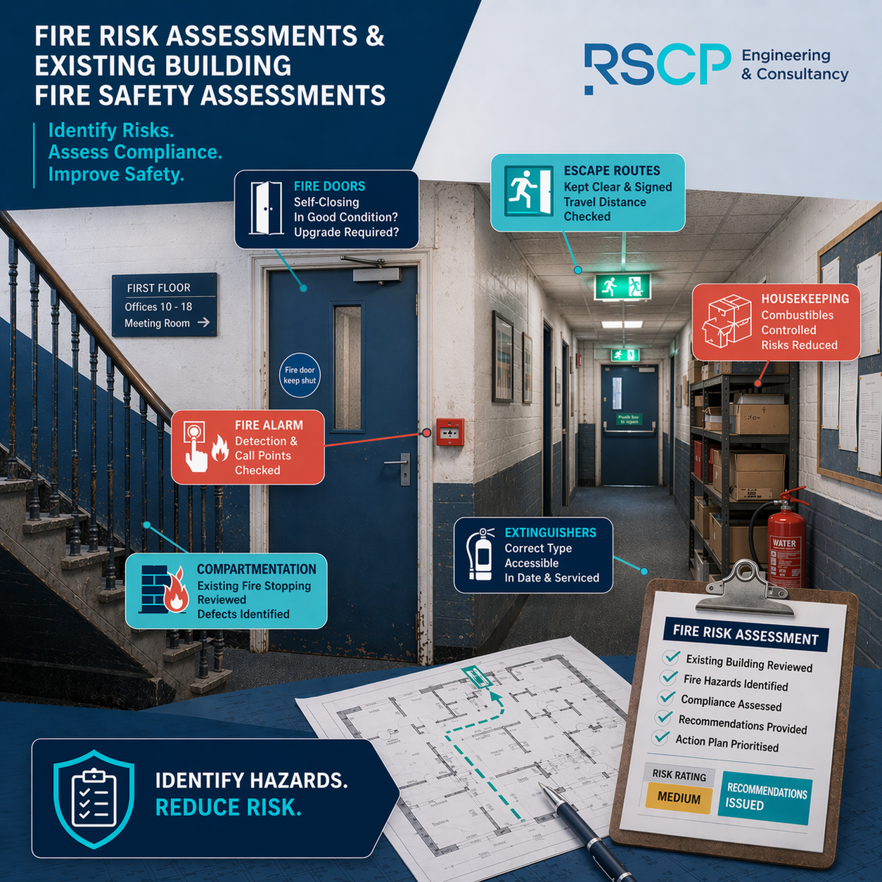 Fire Risk Assessments & Existing Building Fire Safety Assessments
